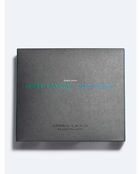ZARA MAN парфюм GREEN SAVAGE и BLUE SPIRIT