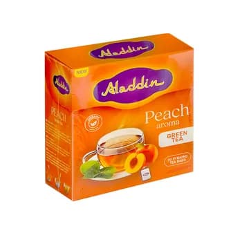 Gök çaý şetdaly ysly "Aladdin" haltajykly, 20 sany, 34 gr