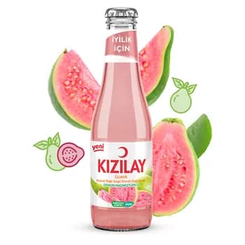 Gazlandyrylan mineral içgi KIZILAY guava tagamly, 200 ml