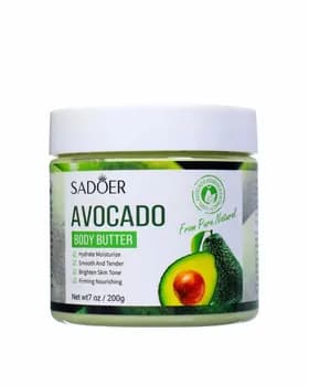 Питательный крем-баттер для тела с экстрактом avocado SADOER, 200 гр