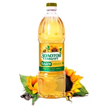 Günebakar ýagy "Золотой стандарт", 1 lt