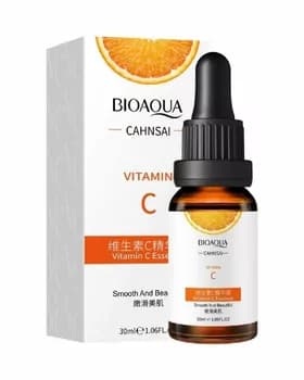 C witamini bolan ýüz serumu BIOAQUA C witamini 30 ml.