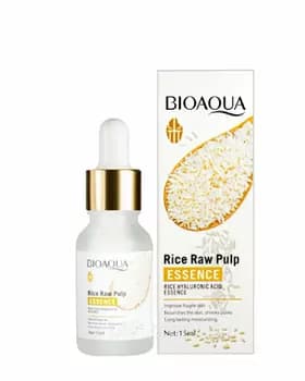 Сыворотка для лица с экстрактом риса и гиалуроновой кислотой Rice Raw Pulp Essence, 15мл