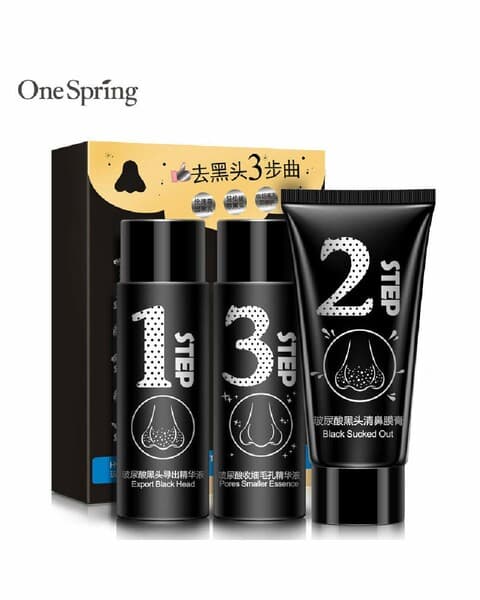 Bioaqua  Набор для удаления черных точек "One spring" (60 + 35 35 мл)