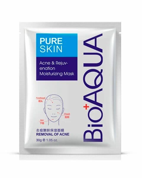 Маска против прыщей и акне Bioaqua Pure Skin