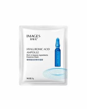 Увлажняющая тканевая маска для лица с гиалуроновой кислотой Images Hyaluronic Acid Ampoule