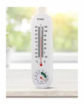 Градусник белый