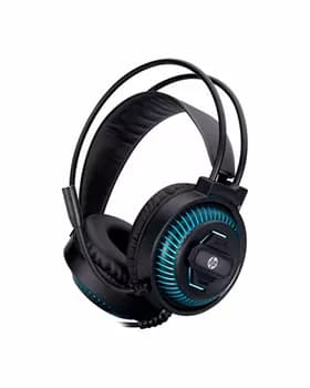 Наушники игровые HP DHE-8001U черные с микрофоном