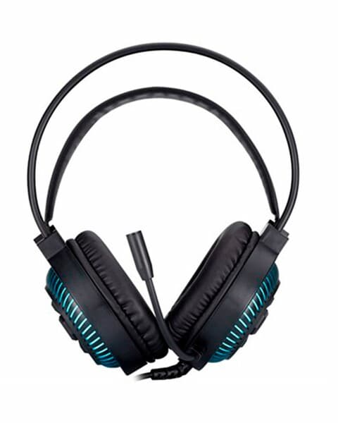 Наушники игровые HP DHE-8001U черные с микрофоном