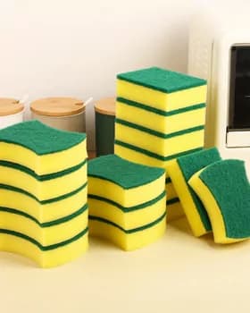 Губка для посуды 9*6*3cм