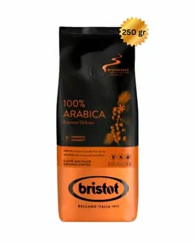 Üwelen kofe Bristot "100% Arabika" - 250 gr