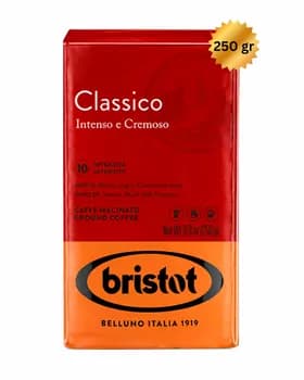 Üwelen kofe Bristot "Classico Cremoso" - 250 gr