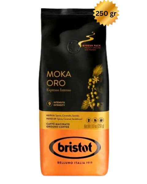 Кофе молотый Бристот "Moka Oro" - 250 гр