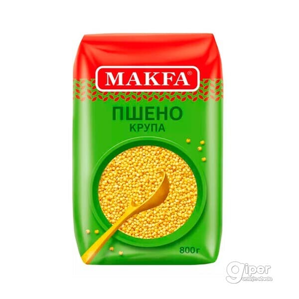 Makfa "Пшено" dary ýarmasy, 800 gr