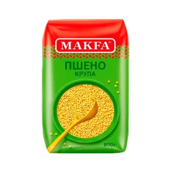Makfa "Пшено" dary ýarmasy, 800 gr
