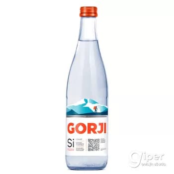 Gazlandyrylan mineral suwy "GORJI" çüýşe, 500 ml