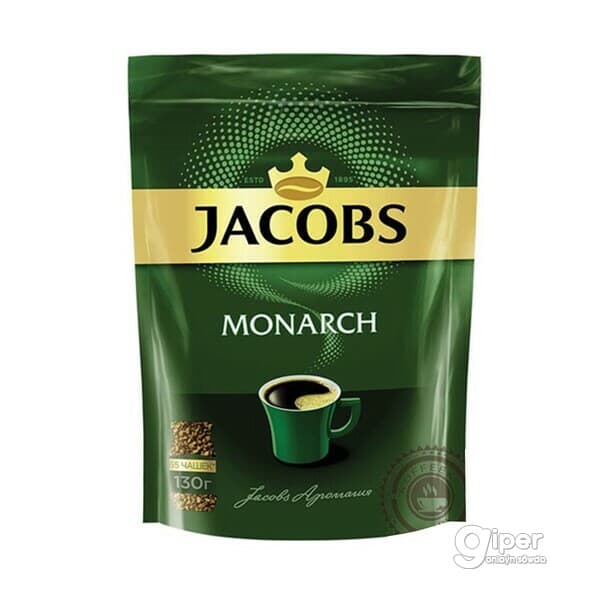 Kofe Jacobs Monarch, paket gapda 130 gr