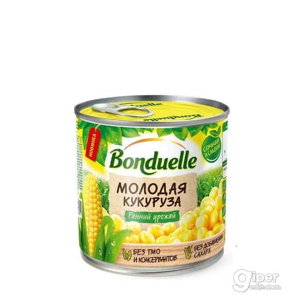 Bonduelle Кукуруза молодая 170 гр