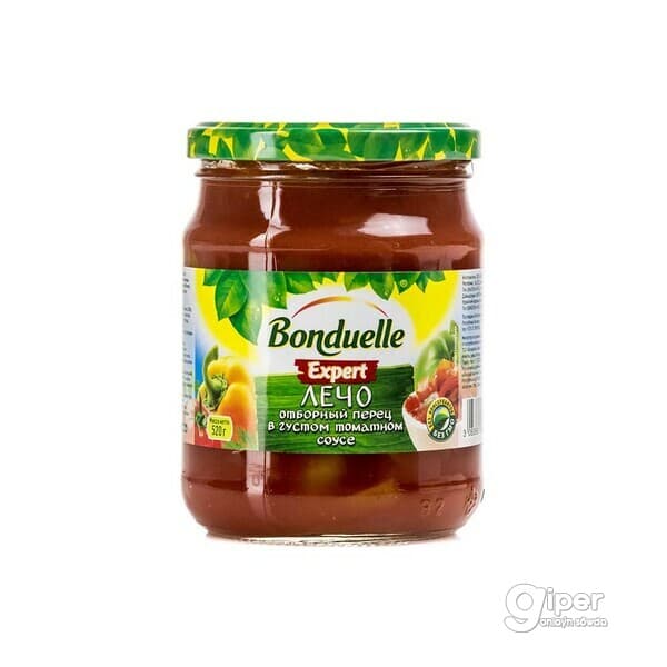 Закуски овощные Лечо Bonduelle 500 мл