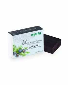 AGARTA  Мыло  экстрактом можжевелового дегтя 150 гр