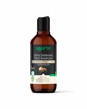 AGARTA  Шампунь с черным чесноком против естественного выпадения волос 400 мл