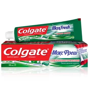 Зубная паста Colgate "Макс Фреш" Нежная Мята 100 мл