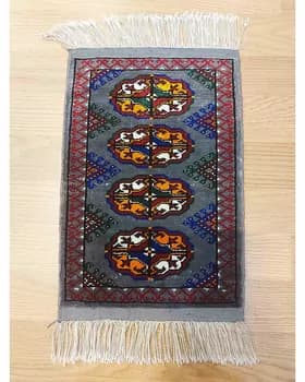 Ковер ручной работы 0,25x0,35 метра