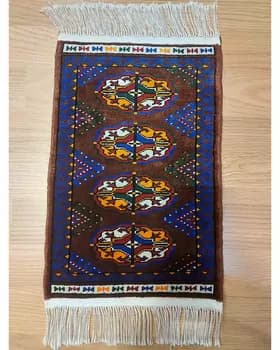 Ковер ручной работы 0,25x0,37 метра