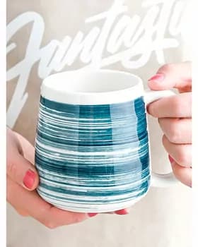 Бокал полосатый