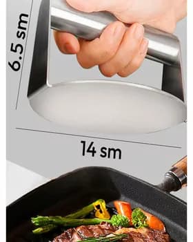 Форма для котлеты бургера, металлическая