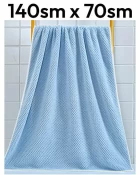 Полотенце голубое 70*140см