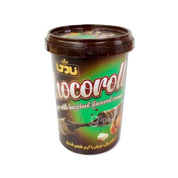 Вафельные трубочки Nadi "Choсoroll" с лесным орехом 175 гр