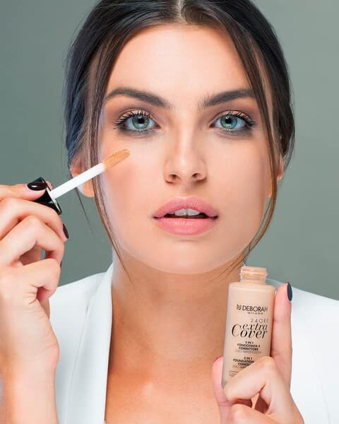 Тональный крем - Deborah 24Ore Extra Cover Foundation №0