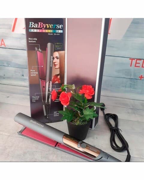 BA-424 Bybabyliss keramiki demir  saç düzediji (ütük)