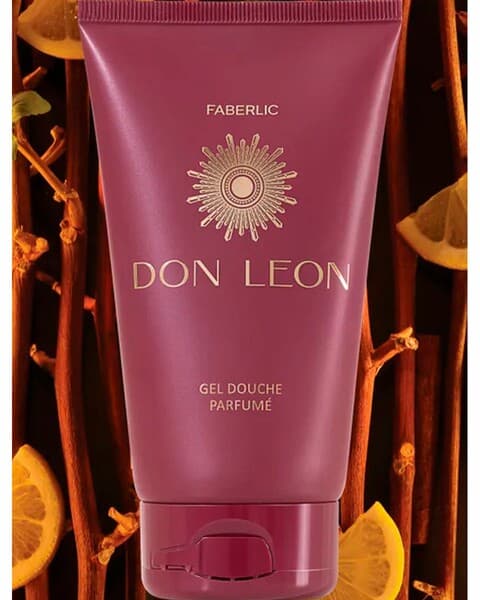 Faberlic DON LEON erkekler üçin atyrly duş geli, 88000, 150 ml