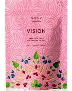 Травяной сбор «Поддержка зрения», Faberlic 15889, Вес: 31 г