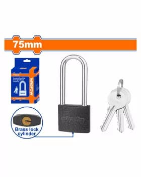 Длинный железный навесной замок