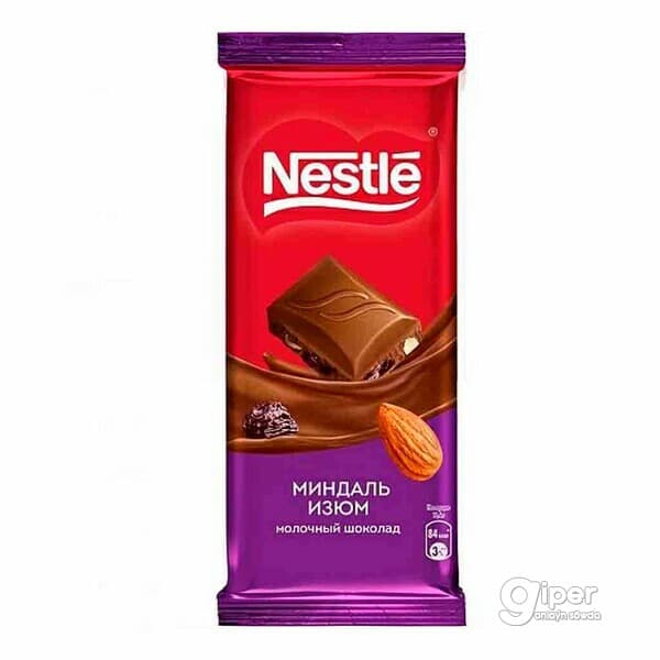 Şokolad Nestle "Mindally we Kişmişli" 90 gr