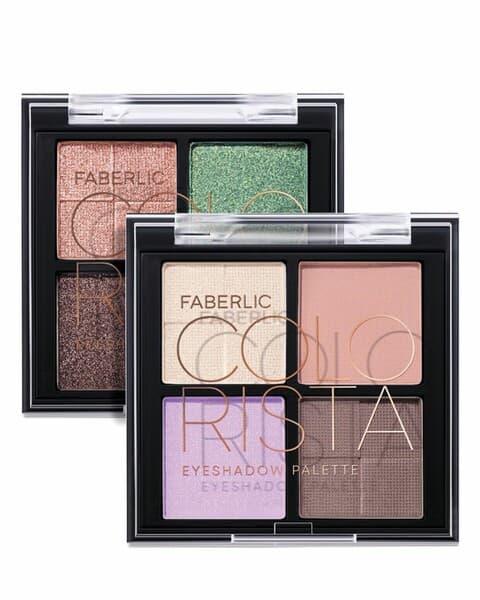 Göz kölegesi palitrasy Faberlic Colorista, ton "Tokaý limfa", 5120, 4 г