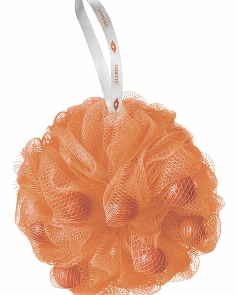 Sabyn bölekleri bilen ýuwulýan moçalka «Apelsin merengasy» Beauty Cafe Faberlic, 910335, 69 gr.