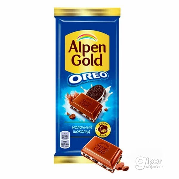 Şokolad Alpen Gold Oreo, 90 gr