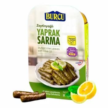 Фаршированные виноградные листья с оливковым маслом "Burcu", 200 гр