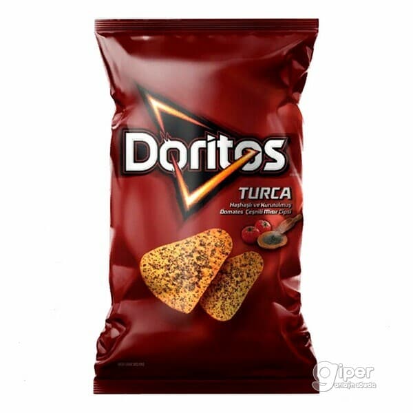 "Doritos" чипсы кукурузные Turсa со вкусом перца и томата, 113 гр