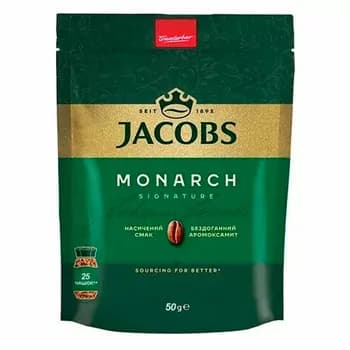 Kofe Jacobs Monarch, paket gapda, 50 gr