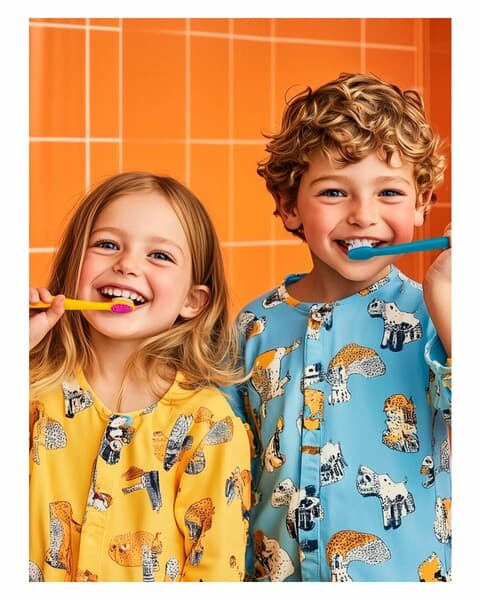 Ftorid bilen çagalaryň diş pastasy Umooo 6+ Faberlic 2026, 50 ml.