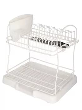 Сушилка для посуды 45*25см, цвет белый