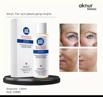 Bioaqua ýakala garşy ýüz üçin losýon Anti-Freckle Whitening Emulsion 120 ml