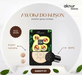Zozu kuşon tanalny makiýaž üçin Avocado 20 gr