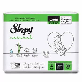 Podguznik Sleepy "Ultra sensitive" Maxi №4 (7-14 kg), 30 sany