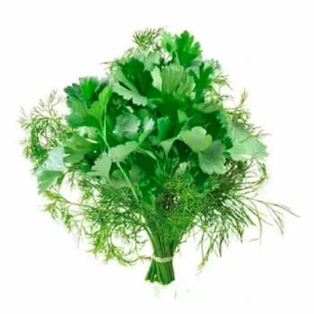 Gök ot assorti, desse